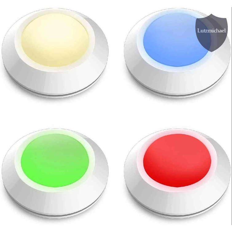 menggutong Push Light, Colour Changing Puck Lights, Stick Lights For